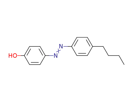 Molecular Structure of 2496-21-1 (4-(4-BUTYLPHENYLAZO)PHENOL)