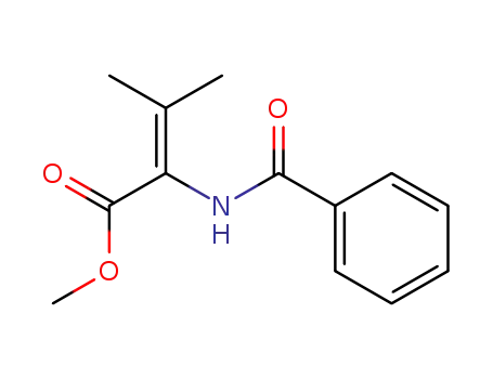 2-Butenoic acid, 2-(benzoylamino)-3-methyl-, methyl ester