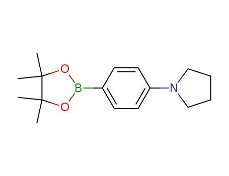1-(4-(4，4，5，5-Tetramethyl-1，3，2-dioxaborolan-2-yl)phenyl)pyrrolidine
