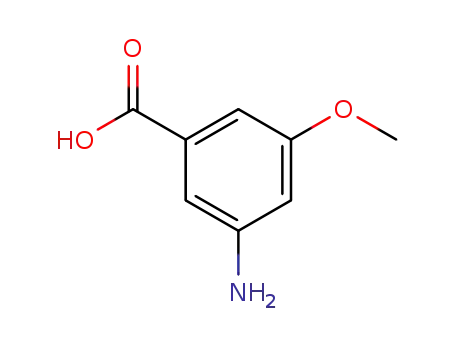 Molecular Structure of 74165-74-5 (3-AMINO-5-METHOXYBENZOIC ACID)
