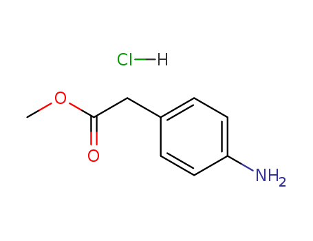 methyl (4-aminophenyl)acetate hydrochloride (1:1)