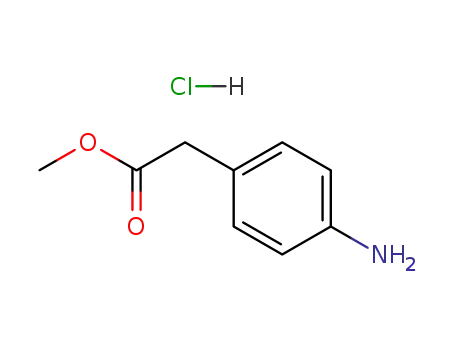 (4-아미노-페닐)-아세트산 메틸 에스테르 HCL