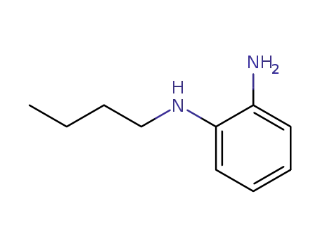 Molecular Structure of 51592-02-0 (1-N-butylbenzene-1,2-diamine)