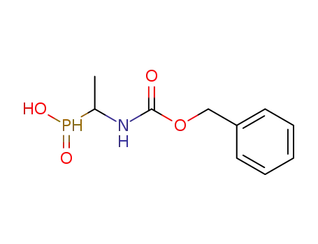 Molecular Structure of 108327-37-3 (Carbamic acid, [1-(hydroxyphosphinyl)ethyl]-, phenylmethyl ester)