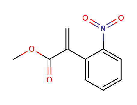 Molecular Structure of 494836-60-1 (methyl α-(2-nitrophenyl)acrylate)