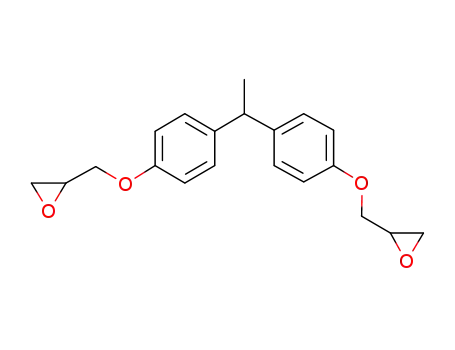 Molecular Structure of 98460-24-3 (1,1-BIS(PARA-(2,3-EPOXYPROPOXY)PHENYLETHANE)