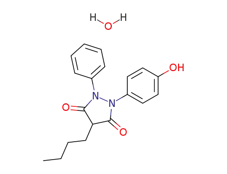 Molecular Structure of 7081-38-1 (OXYPHENBUTAZONE HYDRATE)