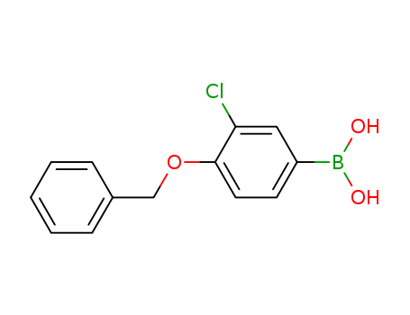 4-BENZYLOXY-3-CHLOROPHENYLBORONIC ACID CAS No.845551-44-2
