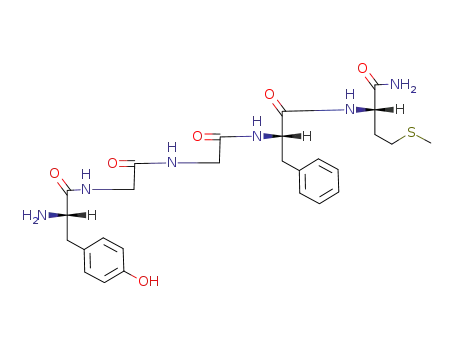 Molecular Structure of 60117-17-1 (Met-enkephalinamide)