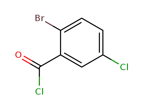 Molecular Structure of 42860-16-2 (2-bromo-5-chlorobenzoyl chloride)