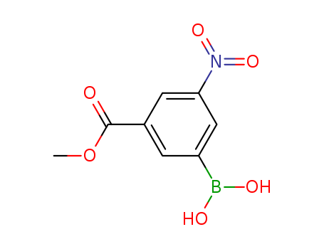 3-METHOXYCARBONYL-5-NITROPHENYLBORONIC ACID 117342-20-8