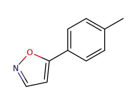 Molecular Structure of 7064-35-9 (5-(4-METHYLPHENYL)ISOXAZOLE)