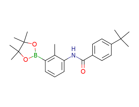 N-[2-Methyl-3-(4,4,5,5-tetraMethyl[1,3,2]dioxaborolan-2-yl)phenyl]-4-(tert-butyl)benzaMide