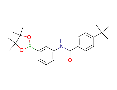 N-[2-Methyl-3-(4,4,5,5-tetraMethyl[1,3,2]dioxaborolan-2-yl)phenyl]-4-(tert-butyl)benzaMide