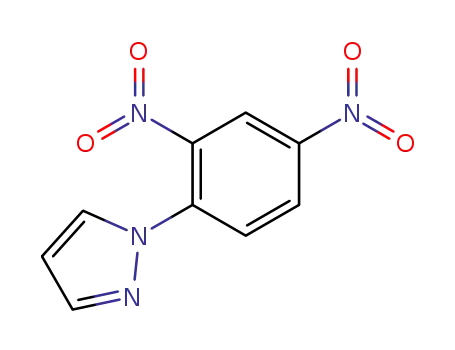 Molecular Structure of 13417-36-2 (1-(2,4-dinitrophenyl)-1H-pyrazole)