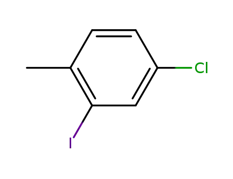 Molecular Structure of 33184-48-4 (4-CHLORO-2-IODOTOLUENE)