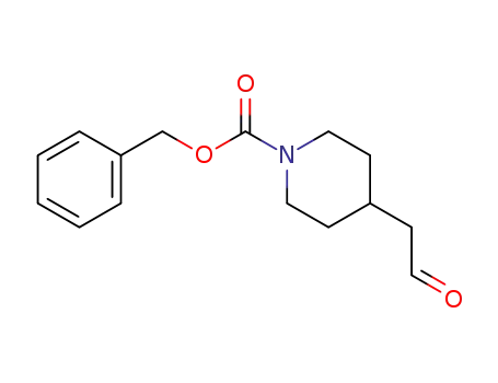 4-(2-OXO-ETHYL)-PIPERIDINE-1-CARBOXYLIC ACID 벤질 에스테르