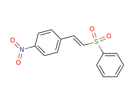 Benzene, 1-nitro-4-[2-(phenylsulfonyl)ethenyl]-, (E)-
