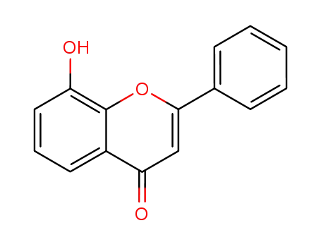 Molecular Structure of 77298-64-7 (8-Hydroxyflavone)