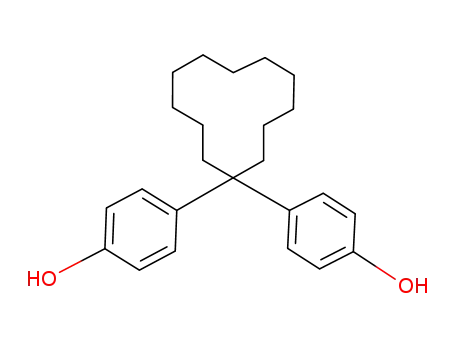 Molecular Structure of 29651-54-5 (Phenol, 4,4'-cyclododecylidenebis-)