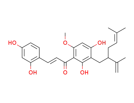 Molecular Structure of 34981-25-4 (Kuraridine)