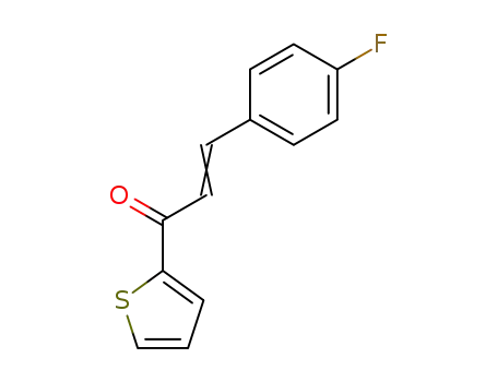 2-Propen-1-one, 3-(4-fluorophenyl)-1-(2-thienyl)-