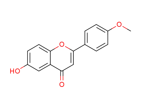 Molecular Structure of 35794-88-8 (6-HYDROXY-4''-METHOXYFLAVONE)