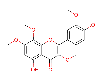 Molecular Structure of 571-71-1 (ternatin)