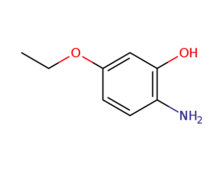Molecular Structure of 16060-49-4 (2-hydroxyphenetidine)