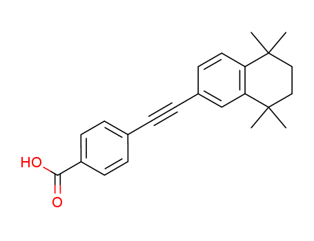 4-[2-(5,6,7,8-Tetrahydro-5,5,8,8-tetramethyl-2-naphthalenyl)ethynyl)-benzoic acid