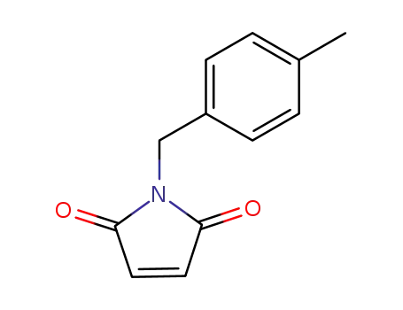 Molecular Structure of 42867-34-5 (1-((4-METHYLPHENYL)METHYL)-1H-PYRROLE-2,5-DIONE)