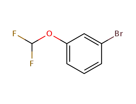 Molecular Structure of 262587-05-3 (3-(DIFLUOROMETHOXY)BROMOBENZENE)