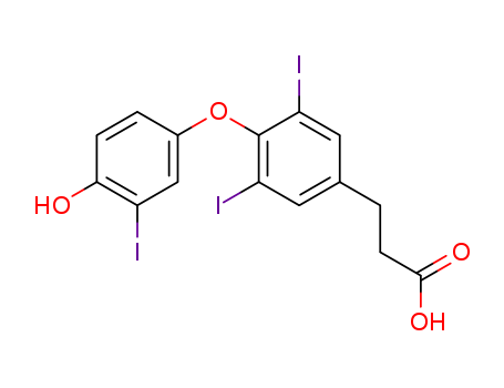 Benzenepropanoic acid,4-(4-hydroxy-3-iodophenoxy)-3,5-diiodo-