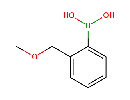 Molecular Structure of 126617-98-9 (2-Methoxymethylphenylboronic acid)