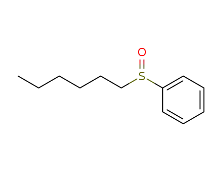 Molecular Structure of 117939-92-1 (n-hexyl phenyl sulfoxide)