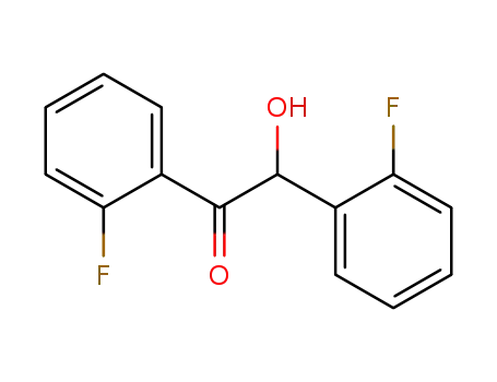 Molecular Structure of 125652-30-4 (Ethanone, 1,2-bis(2-fluorophenyl)-2-hydroxy-)