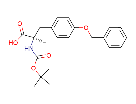 (2R)-2-[(2-methylpropan-2-yl)oxycarbonylamino]-3-(4-phenylmethoxyphenyl)propanoicacid 63769-58-4