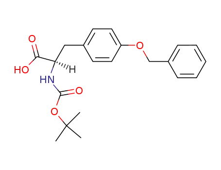 Molecular Structure of 63769-58-4 (BOC-D-TYR(BZL)-OH)