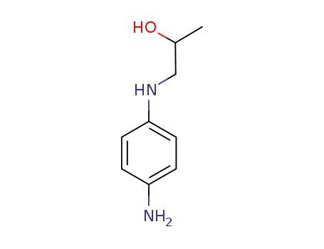 Molecular Structure of 80467-77-2 (1-[(4-aminophenyl)amino]propan-2-ol)