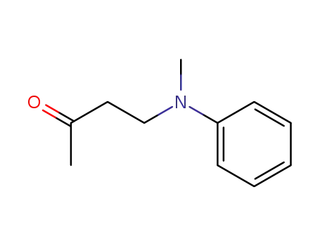 Molecular Structure of 54493-25-3 (4-(METHYL-PHENYL-AMINO)-BUTAN-2-ONE)