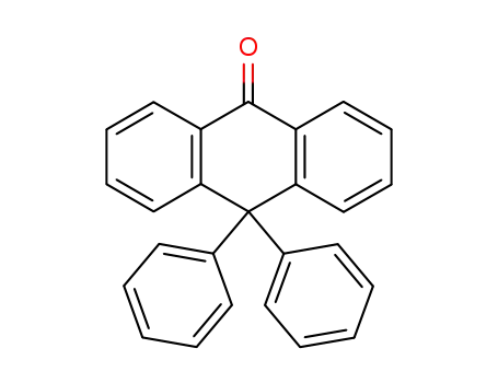 Molecular Structure of 3216-03-3 (10,10-Diphenylanthrone)