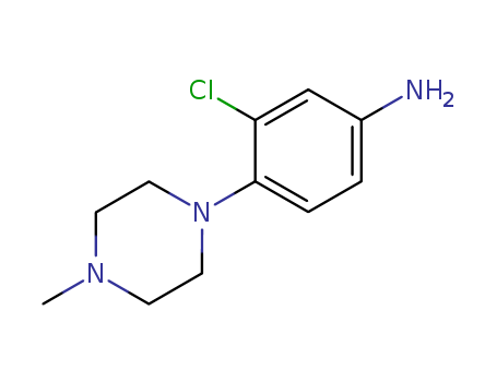 3-CHLORO-4-(4-METHYLPIPERAZIN-1-YL)ANILINE