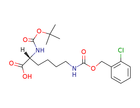 D-Lysine,N6-[[(2-chlorophenyl)methoxy]carbonyl]-N2-[(1,1-dimethylethoxy)carbonyl]-