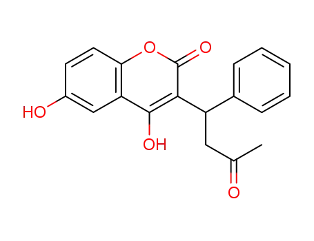 Molecular Structure of 17834-02-5 (6-HYDROXYWARFARIN)