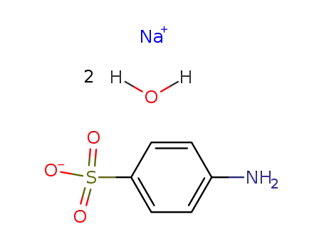 Molecular Structure of 6106-22-5 (SODIUM SULFANILATE DIHYDRATE)