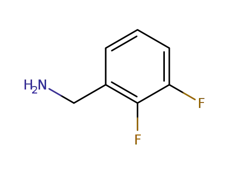 Molecular Structure of 72235-51-9 (2,3-Difluorobenzylamine)