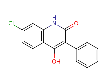 Molecular Structure of 28563-19-1 (3-phenyl-4-hydroxy-7-chloroquinolin-2(1H)-one)