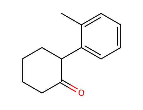 Molecular Structure of 63882-42-8 (2-(2-methylphenyl)cyclohexanone)