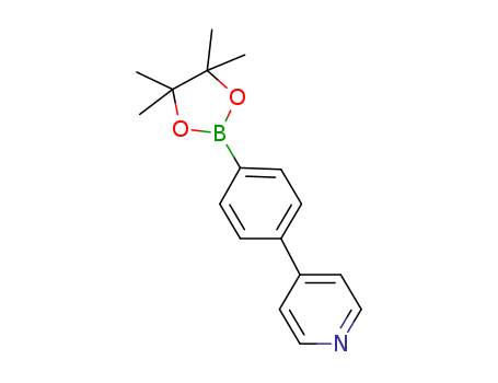 Pyridine,4-[4-(4,4,5,5-tetramethyl-1,3,2-dioxaborolan-2-yl)phenyl]-