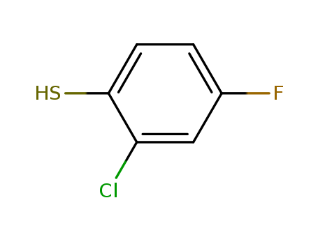 2-Chloro-4-fluorobenzenethiol cas no. 175277-99-3 98%